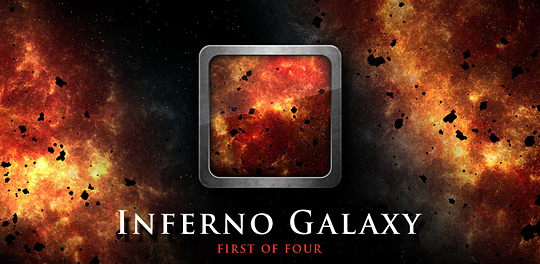 Inferno Galaxy Live Wallpaper FREE